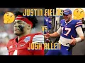 How Justin Fields Compares To Josh Allen