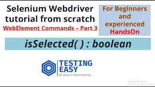 isSelected command in