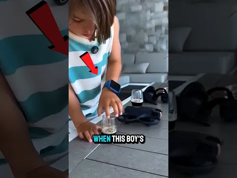 Kid sends coffee by drone to his parents 😯 #shorts