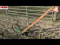 Wheel Hoe Weeding Garlic Onions