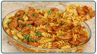 MACARRONADA DE CALABRESA FÁCIL | Nandu Andrade