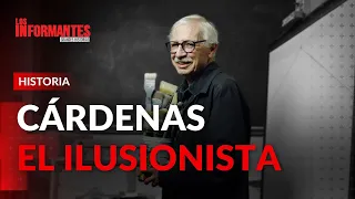 Santiago Cárdenas, el ilusionista: una pared y hasta ganchos de ropa convertidos en obras de arte