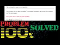 The System cannot find the path specified Problem Solved