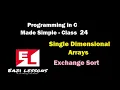 Eazi Lessons C Programming Lecture 24