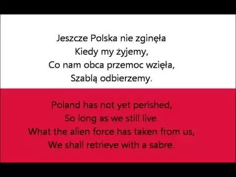 Download MP3 HYMN POLSKI - NATIONAL ANTHEM OF POLAND (lyrics)