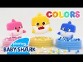 Colorful Cube Sharks Doo Doo Doo Baby Shark Toy Song Baby Shark