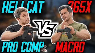 Springfield Hellcat Pro Comp vs Sig P365X Macro ft James Reeves of TFBTV