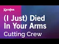 Download Lagu (I Just) Died in Your Arms - Cutting Crew | Karaoke Version | KaraFun