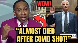 ESPN Stephen A Smith ADMITS He ALMOST DIED After Taking Covid Shots