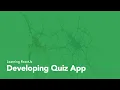 ReactJS Developing a Quiz App