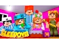 SLEEPOVER WITH OUR BOYFRIENDS Carly and Little Kelly Minecraft Roleplay