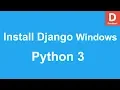 Python Django Installation on Windows