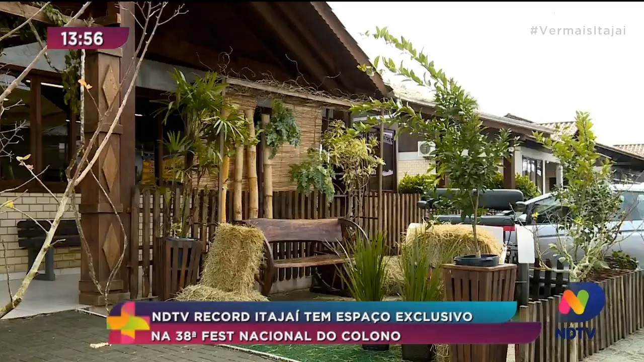 Muitas atrações na 38ª Festa Nacional do Colono em Itajaí