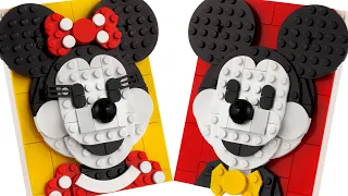 2021 Lego Brick Sketches Mickey & Minnie Mouse (40456 & 40457) #shorts