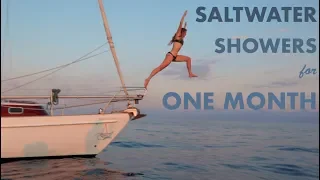 How we shower on a 28ft boat