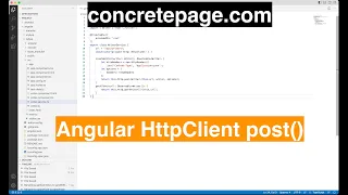 Angular HttpClient post