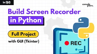 Build Screen Recorder in Python Full Project with GUI Tkinter