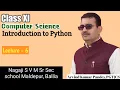 Introduction to Python Class XI Lecture 6 Bitwise Left shift Operator Program For Decimal to Binary