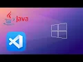 Install JDK VSCode and Java Pack for VS Code using limited user