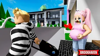 SOBREVIVIENDO COMO MAMÁ SOLTERA 😱 NO CREERAS LO QUE PASO en BROOKHAVEN ROBLOX