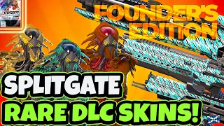 Splitgate Founders Edition DLC RARE Characters Weapon Skins Splitgate 2021