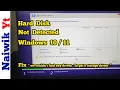 Hard Drive Partition not showing while installing Windows Fix we couldn t find any drives