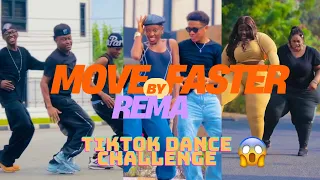 rema move faster official tiktok compilation video tiktok challenge dance videos