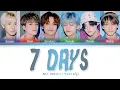 NCT DREAM 엔시티드림 '내게 말해줘 (7 Days)' Color Coded Lyrics [Han/Rom/Eng]