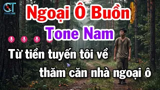 Karaoke Ngoại Ô Buồn Tone Nam Nhạc Trữ Tình Dễ Hát Tuấn Cò
