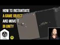 Unity tip How to clone and move a GameObject on a click of the mouse