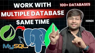 Complete Spring Boot Tutorial Working with Multiple Databases MongoDB MySQL PostgreSQL