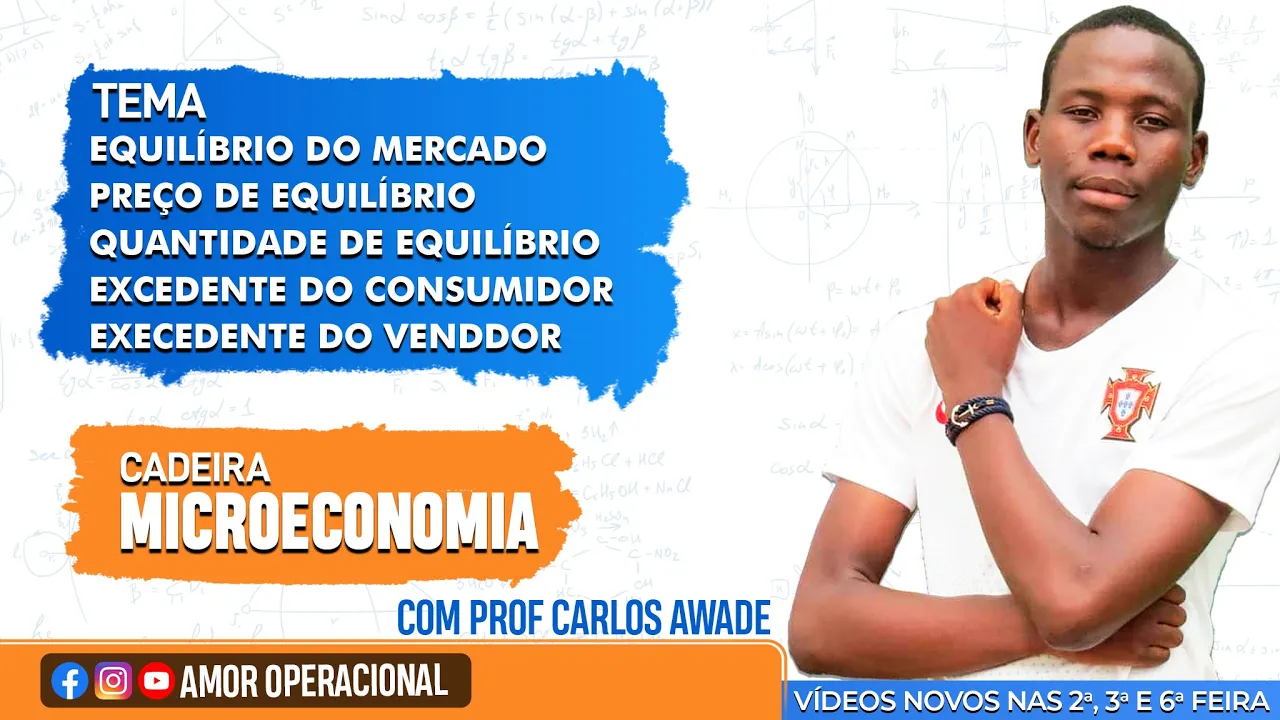 TEMA: EQUILIBRIO DO MERCADO