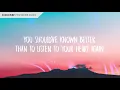 The Chainsmokers - Somebody (Lyrics) ft. Drew Love