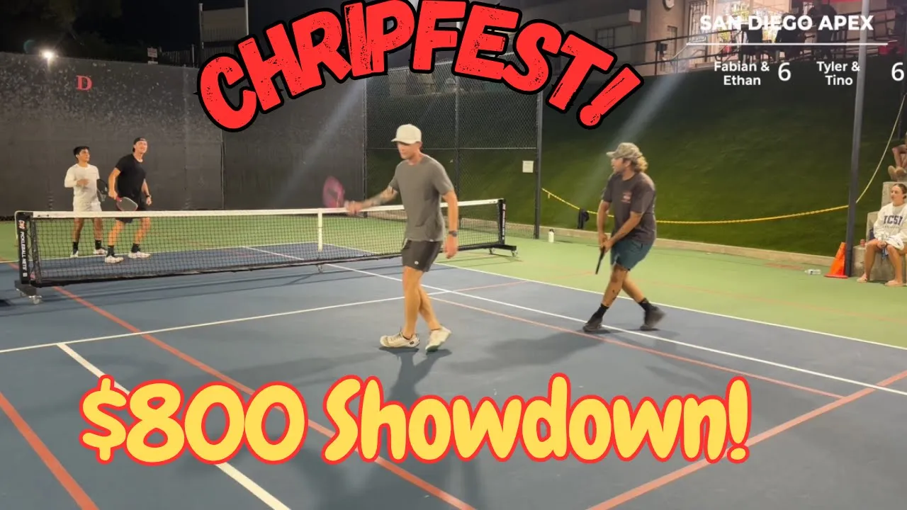 We Won $800 in Pickleball... and it Got Personal! San Diego Apex - 2.4K Men's Doubles Finals