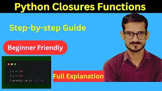 Python Closure Tutorial What is Closure in Python Full Explanation in Hinglish