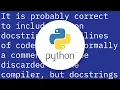 How to count lines of code in Python excluding comments and docstrings