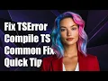 Fixing TSError Unable to Compile TypeScript - Common Solutions Explained