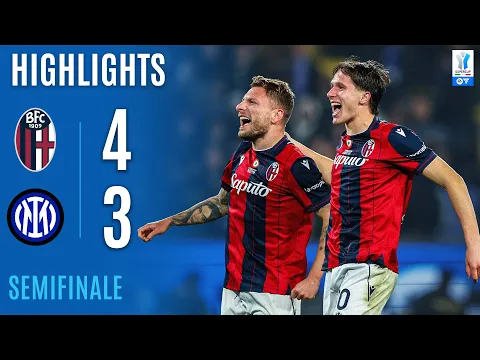 Video Thumbnail: BOLOGNA-INTER 4-3 dcr | HIGHLIGHTS | SEMIFINALE | EA SPORTS FC Supercup 2025/26
