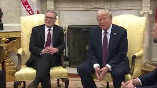 President Trump and Prime Minister Starmer meet in Oval Office: Here's what happened