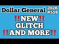 2026 Dollar General Couponing NEW GLITCH AND MORE MUST WATCH