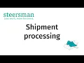 Steersman Business Suite - processing outbound shipments