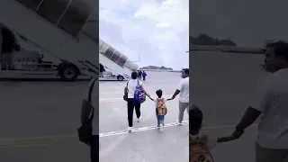 Goodbye Dad, see u in a week 😍 #sailingfamily #travel #boatlife