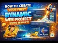 How to Create Your First Dynamic Web Project Using Servlet Eclipse Tomcat v11 Beginner