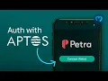 Aptos Authentication with Moralis Python and React Moralis Auth API