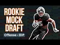 2023 Rookie Mock Draft Offense IDP
