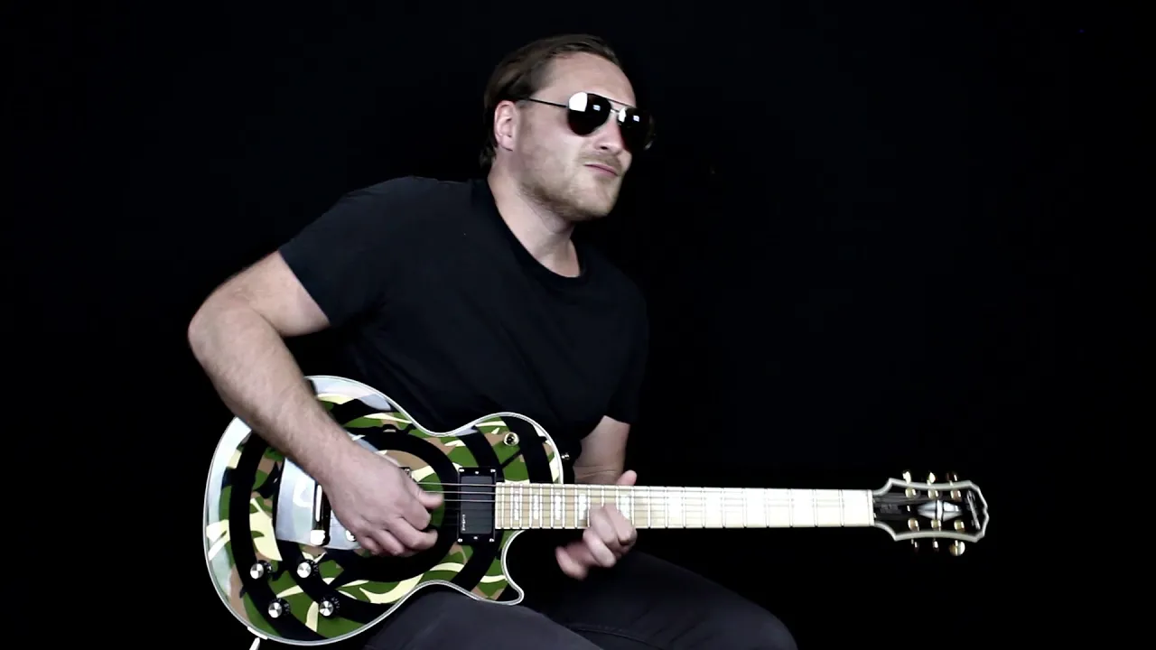 GUNS N ROSES - Bad Apples - Guitar Solo (Cover) by Gerrit Wolf