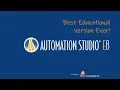 Basic Training with Automation Studio E8 0