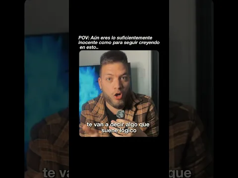 Si sigues cayendo en esto..