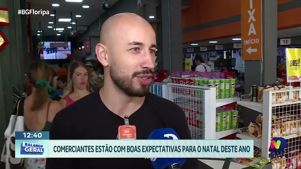 Horário ampliado: comerciantes se preparam para um Natal de oportunidades em Florianópolis