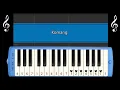 Download Lagu Komang Not Angka Pianika Melodica